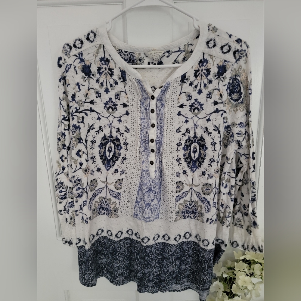 Lucky Brand women's blouse Large